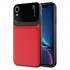 Microsonic Apple iPhone XR Kılıf Uniq Leather Kırmızı 1