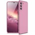 Microsonic Samsung Galaxy S21 Kılıf Double Dip 360 Protective Rose Gold 1