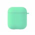 Microsonic Apple AirPods 1 Nesil 2 Nesil Liquid Silicone Lansman Mint Yeşili 1