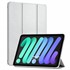 Microsonic Apple iPad Mini 7 Kılıf A2993-A2995 Slim Translucent Back Smart Cover Gümüş 1