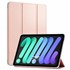 Microsonic Apple iPad Mini 7 Kılıf A2993-A2995 Slim Translucent Back Smart Cover Rose Gold 1