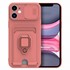 Microsonic Apple iPhone 11 Kılıf Multifunction Silicone Pembe 1