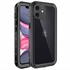 Microsonic Apple iPhone 11 Kılıf Waterproof 360 Full Body Protective Siyah 1