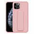 Microsonic Apple iPhone 13 Pro Kılıf Hand Strap Rose Gold 1