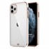 Microsonic Apple iPhone 11 Pro Max Kılıf Laser Plated Soft Beyaz 1