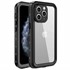 Microsonic Apple iPhone 11 Pro Max Kılıf Waterproof 360 Full Body Protective Siyah 1