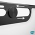 Microsonic Apple iPhone 12 Pro Max Secret CamSlider Glass Cam Ekran Koruyucu Siyah 7