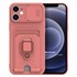 Microsonic Apple iPhone 12 Kılıf Multifunction Silicone Pembe 1