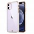 Microsonic Apple iPhone 12 Mini Kılıf Laser Plated Soft Beyaz 1