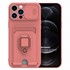 Microsonic Apple iPhone 12 Pro Kılıf Multifunction Silicone Pembe 1