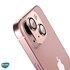 Microsonic Apple iPhone 13 Kamera Lens Koruma Camı V2 Gümüş 2