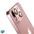 Microsonic Apple iPhone 13 Kamera Lens Koruma Camı V2 Mavi 2