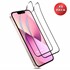 Microsonic Apple iPhone 13 Crystal Seramik Nano Ekran Koruyucu Siyah 2 Adet 2