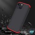 Microsonic Apple iPhone 13 Kılıf Double Dip 360 Protective Siyah Gri 7