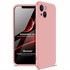 Microsonic Apple iPhone 13 Kılıf Double Dip 360 Protective Rose Gold 1