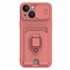 Microsonic Apple iPhone 15 Plus Kılıf Multifunction Silicone Pembe 2