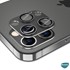 Microsonic Apple iPhone 13 Pro Kamera Lens Koruma Camı V2 Gümüş 4