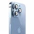 Microsonic Apple iPhone 13 Pro Max Kamera Lens Koruma Camı V2 Mavi 1
