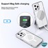 Microsonic Apple iPhone 16 Plus Kılıf MagSafe Clear Soft Şeffaf 8