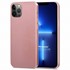 Microsonic Matte Silicone Apple iPhone 13 Pro Kılıf Rose Gold 1