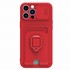 Microsonic Apple iPhone 13 Pro Kılıf Multifunction Silicone Kırmızı 2