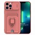 Microsonic Apple iPhone 13 Pro Kılıf Multifunction Silicone Pembe 1