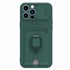 Microsonic Apple iPhone 14 Pro Max Kılıf Multifunction Silicone Yeşil 2