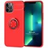 Microsonic Apple iPhone 13 Pro Max Kılıf Kickstand Ring Holder Kırmızı 1