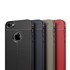 Microsonic Apple iPhone SE Kılıf Deri Dokulu Silikon Siyah 5