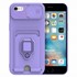 Microsonic Apple iPhone 6 Kılıf Multifunction Silicone Lila 1