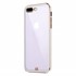 Microsonic Apple iPhone 8 Plus Kılıf Laser Plated Soft Beyaz 2