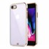 Microsonic Apple iPhone SE 2022 Kılıf Laser Plated Soft Beyaz 1
