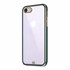Microsonic Apple iPhone SE 2022 Kılıf Laser Plated Soft Koyu Yeşil 2