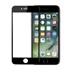 Microsonic iPhone 7 3D Kavisli Temperli Cam Full Ekran koruyucu Kırılmaz Film Siyah 1