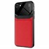Microsonic Apple iPhone SE 2022 Kılıf Uniq Leather Kırmızı 2
