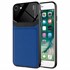 Microsonic Apple iPhone SE 2020 Kılıf Uniq Leather Lacivert 1