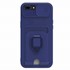 Microsonic Apple iPhone 8 Plus Kılıf Multifunction Silicone Lacivert 2