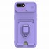 Microsonic Apple iPhone 8 Plus Kılıf Multifunction Silicone Lila 2