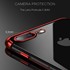 Microsonic Apple iPhone 7 Plus Kılıf Skyfall Transparent Clear Kırmızı 5
