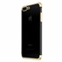 Microsonic Apple iPhone 7 Plus Kılıf Skyfall Transparent Clear Gold 2