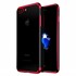 Microsonic Apple iPhone 7 Plus Kılıf Skyfall Transparent Clear Kırmızı 1