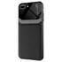 Microsonic Apple iPhone 8 Plus Kılıf Uniq Leather Siyah 2