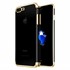 Microsonic Apple iPhone 8 Plus Kılıf Skyfall Transparent Clear Gold 1