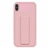 Microsonic Apple iPhone XS Kılıf Hand Strap Rose Gold 2