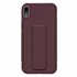 Microsonic Apple iPhone XR Kılıf Hand Strap Mor 2