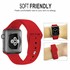 Microsonic Apple Watch Series 2 38mm Kordon ActiveFlex Wristband Kırmızı 3