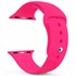 Microsonic Apple Watch Series 2 38mm Kordon ActiveFlex Wristband Koyu Pembe 2