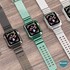 Microsonic Apple Watch Series 10 46mm Kordon Transparent Clear Band Siyah 5