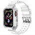 Microsonic Apple Watch Series 3 38mm Kordon Transparent Clear Band Şeffaf 1