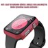Microsonic Apple Watch Series 7 45mm Kılıf Matte Premium Slim WatchBand Bordo 2